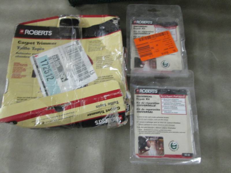 lot 1 image: Roberts Carpet Trimmer & 2 Universa...