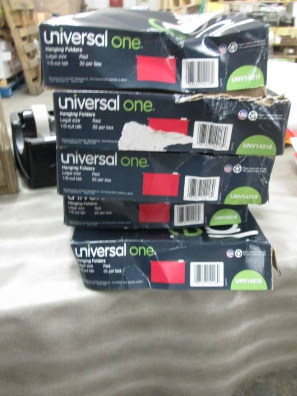 lot 21 image: 5 Boxes UNV14218 - Hanging File Fol...
