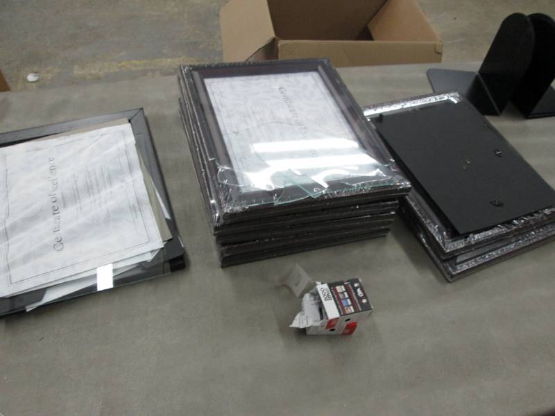 lot 95 image: 8 Certicate Frame-3 Complete, 5 wit...