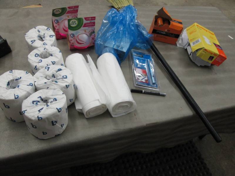 lot 104 image: 2 AirWick Air Fresheners, 2 Rolls 3...