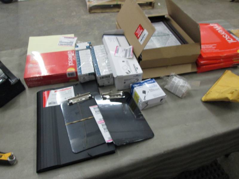 lot 109 image: 4 Pks Sheet Protectors, 3 Certifica...