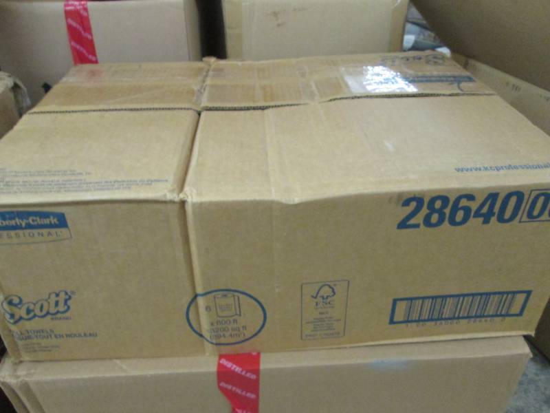 lot 111 image: Scott 28640 Hard Roll Towels, 1.5 ...