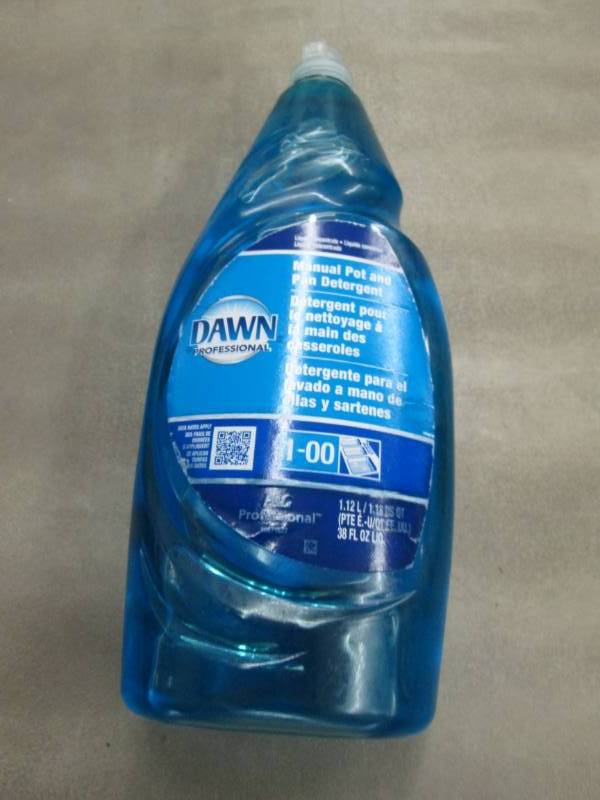 lot 128 image: 7 Bottles Dawn Manual Dishwashing L...