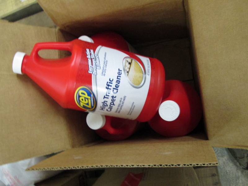 lot 132 image: 4 Gallons Zep High Traffic Carpet C...