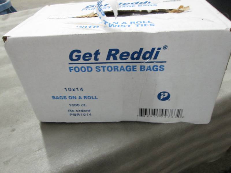 lot 179 image: Food Storage Bags 10x14 1000ct ...