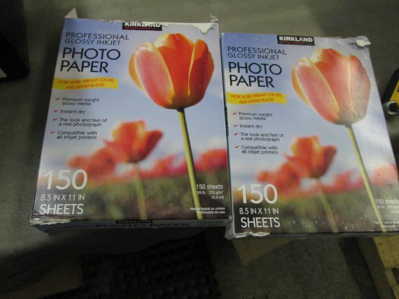 lot 188 image: Box of Open Ream 8.5x14 inch Paper,...
