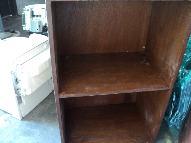 3 book cases 23 x 30 x 15...