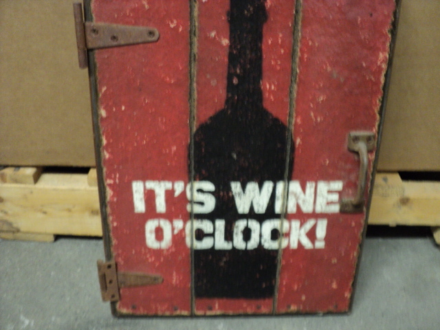 Its Wine OClock wood dcor 12 x...