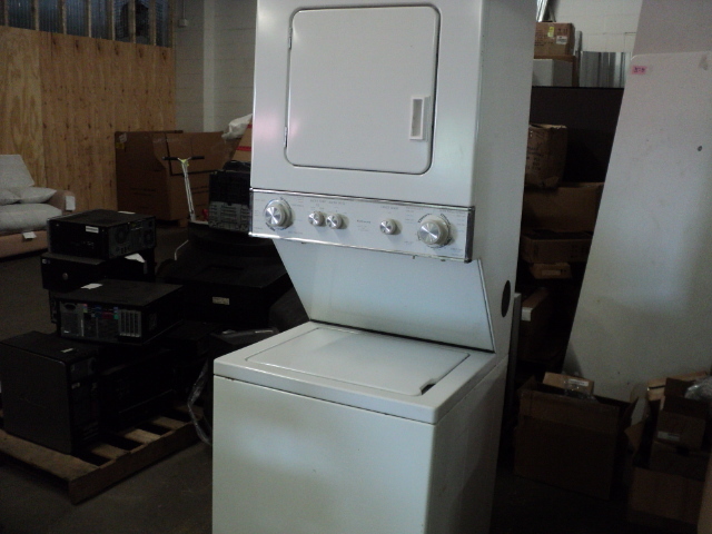 electric stackable washer and dryer...