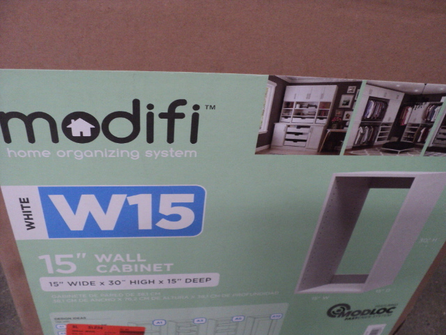 1 Modifi 15 x 30 x 15 white wall...