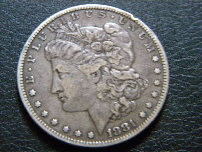 1881  Morgan Silver Dollar