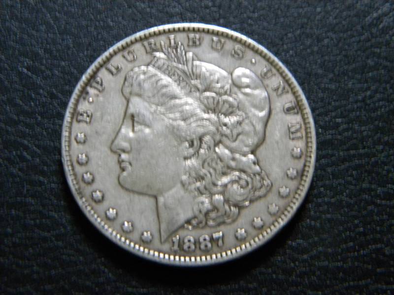 1887  Morgan Silver Dollar