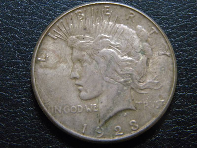 1923 S Peace Silver Dollar