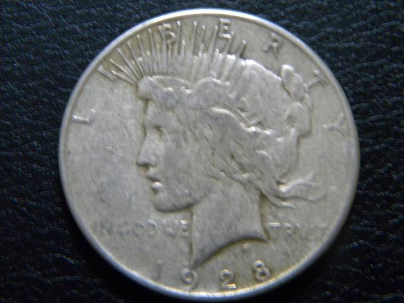 1928 S Peace Silver Dollar