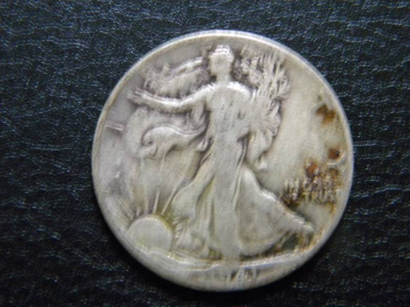 1941 Walking Liberty Silver Half Dollar