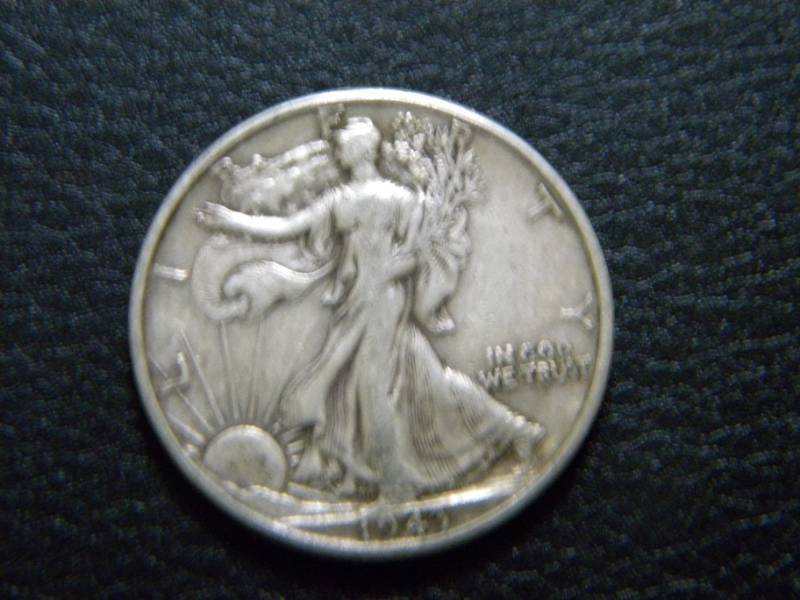1943 D Walking Liberty Silver Half Dollar