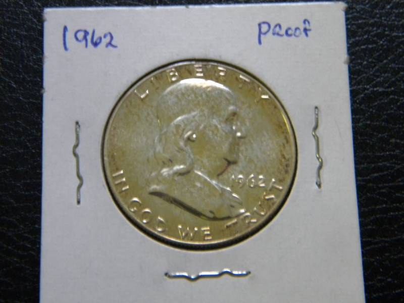 1962 Franklin Silver Half Dollar Proof