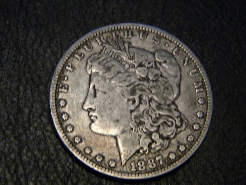 1887 O  Morgan Silver Dollar