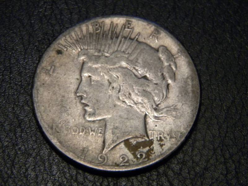 1922 Silver Peace Dollar