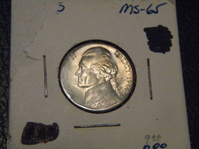 1944 S 35% Silver Nickel