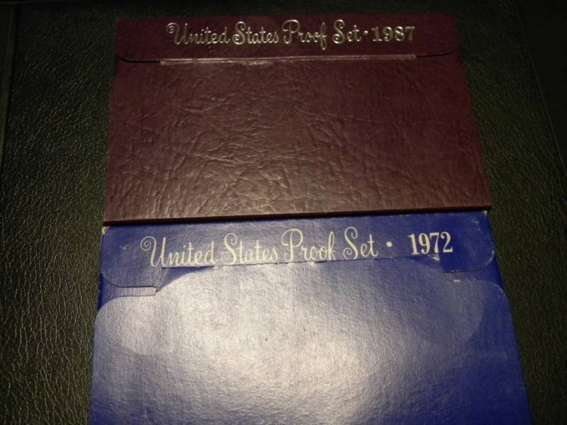 1972 & 1987 US Proof Sets