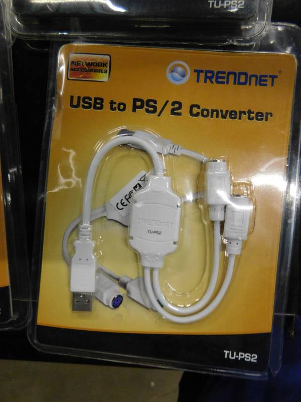 lot 38 image: Trendnet USB to PC2 Converter