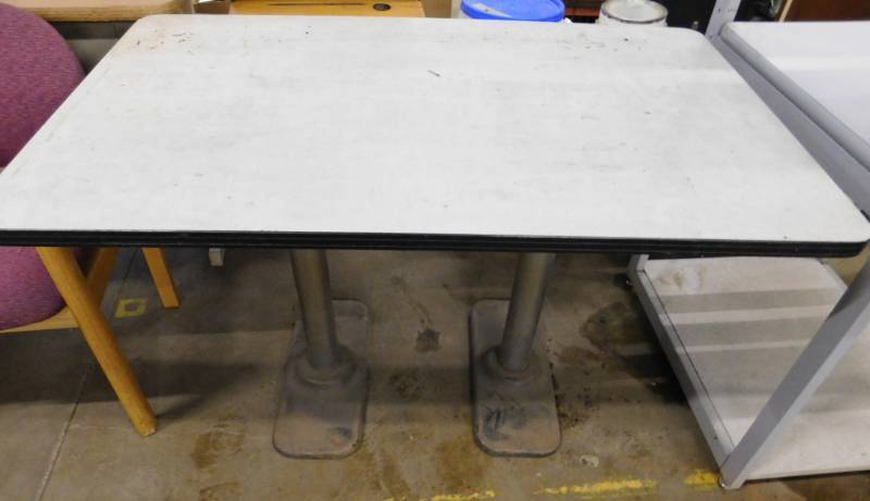 lot 18 image: Work Bench Table - 48(w) x 29(h) x 30(d)
