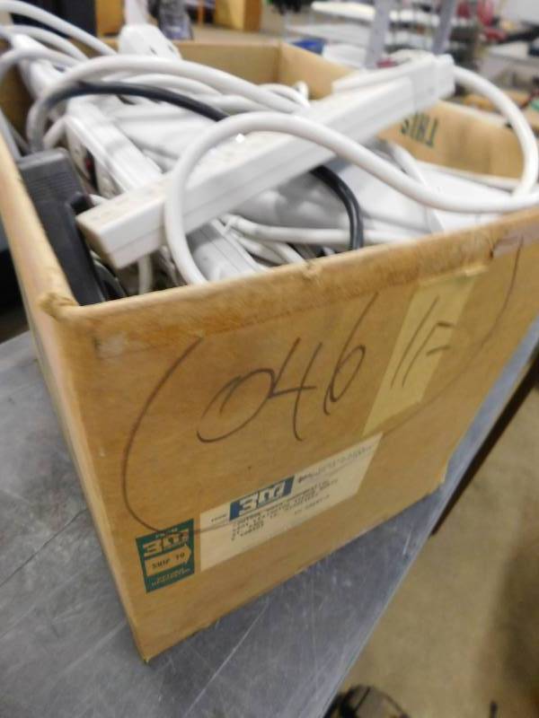 lot 25 image: Box of Power Strips