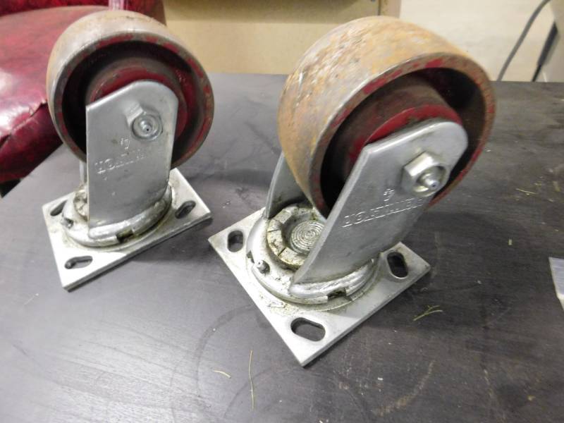 lot 32 image: Two 4 Casters