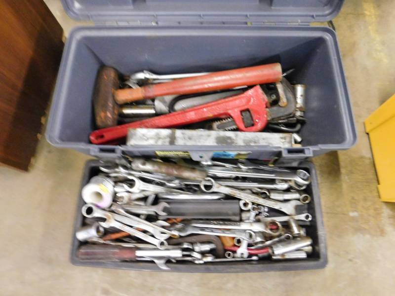 lot 90 image: Tool Box with Tools #2