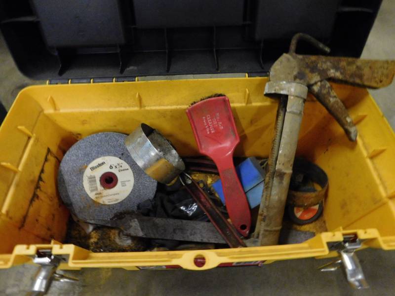 lot 91 image: Tool Box with Tools #3