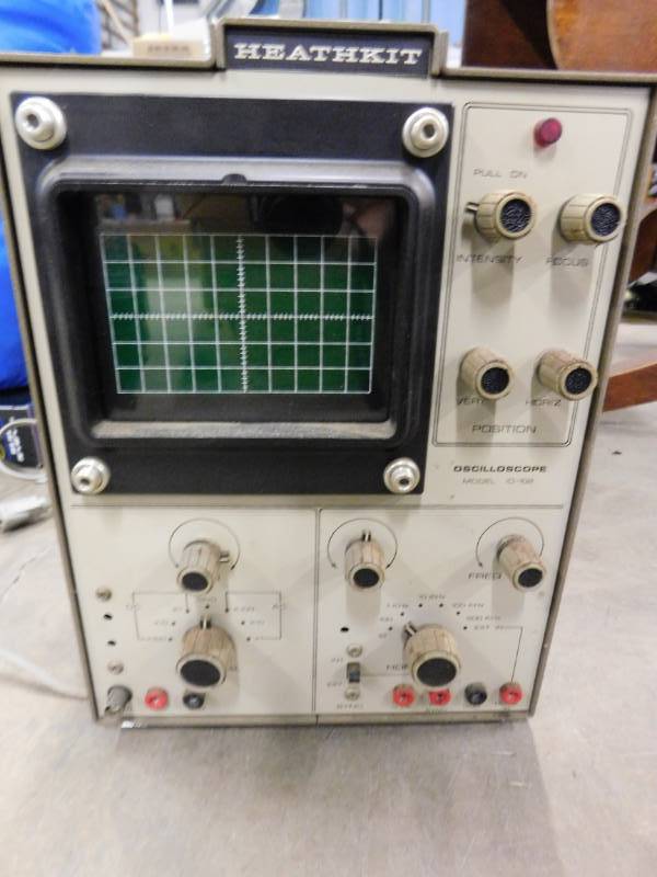 lot 96 image: Vintage Heathkit Oscilloscope