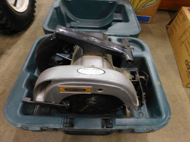 lot 103 image: Craftsman 7 Circular Saw