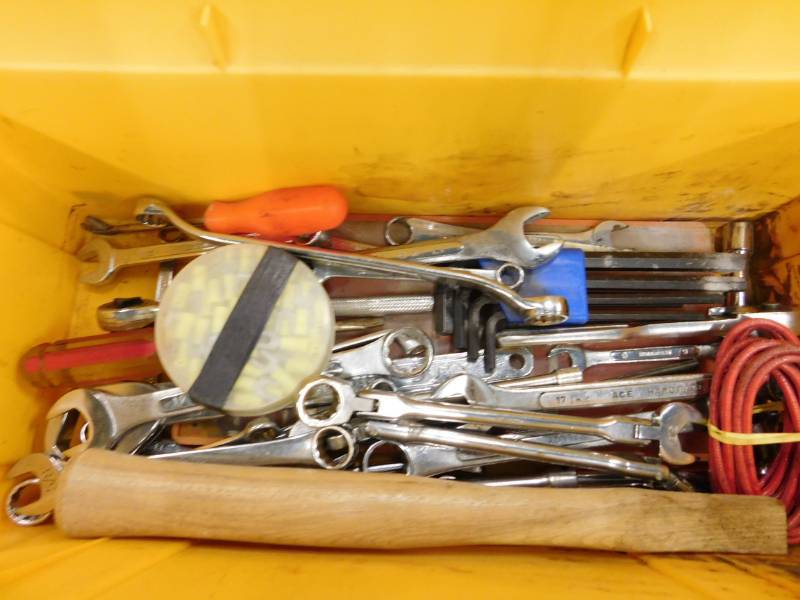 lot 125 image: Tool Box with Tools #4