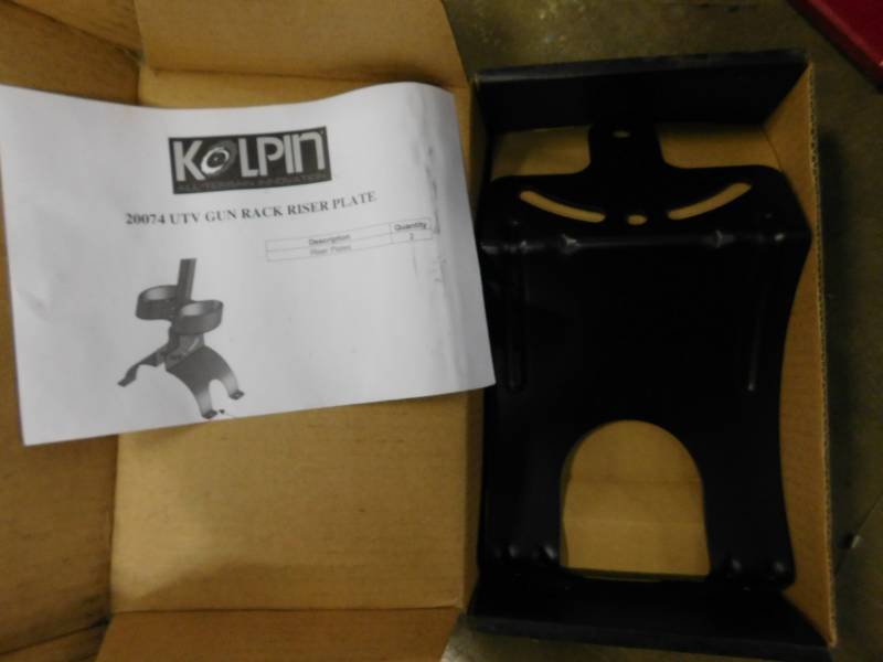 lot 130 image: Kolpin UTV Gun Rack Riser Plate 20074