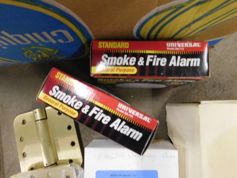 lot 139 image: Door Hinges, Fire Alarms & More