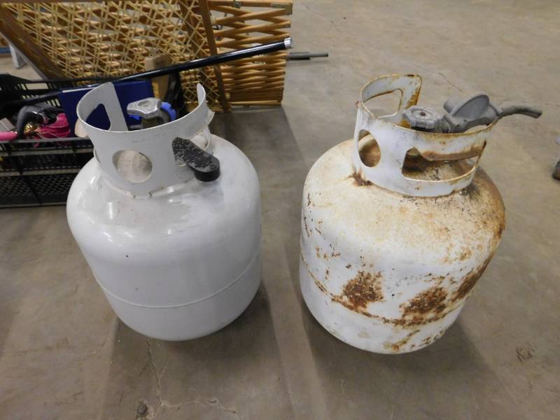 lot 147 image: Two Propane Tanks
