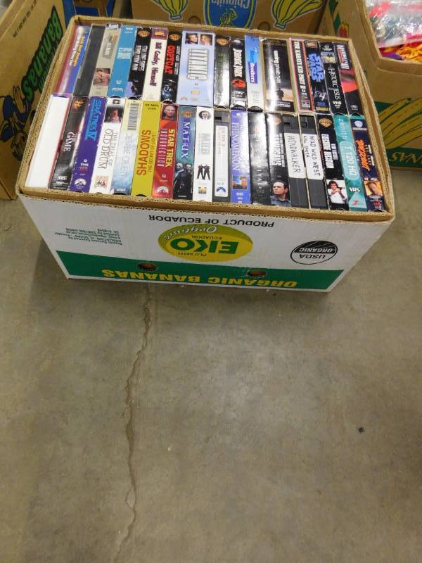 lot 186 image: VHS Tapes