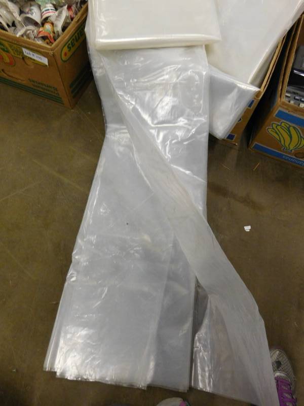lot 199 image: Clear Plastic Sheeting