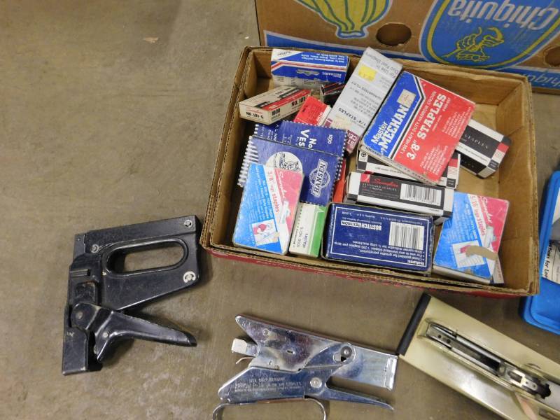 lot 212 image: Staple Guns & Staples