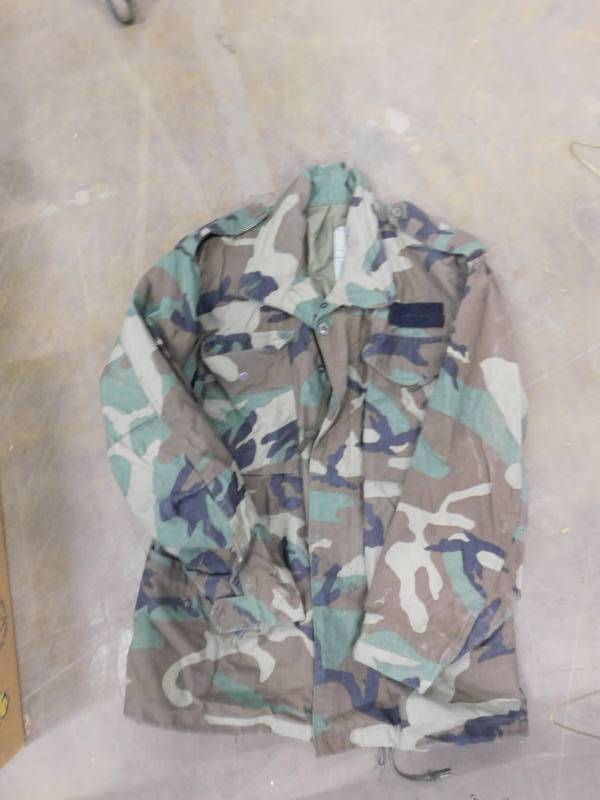 lot 220 image: Military Jackets, Leather Vest & More