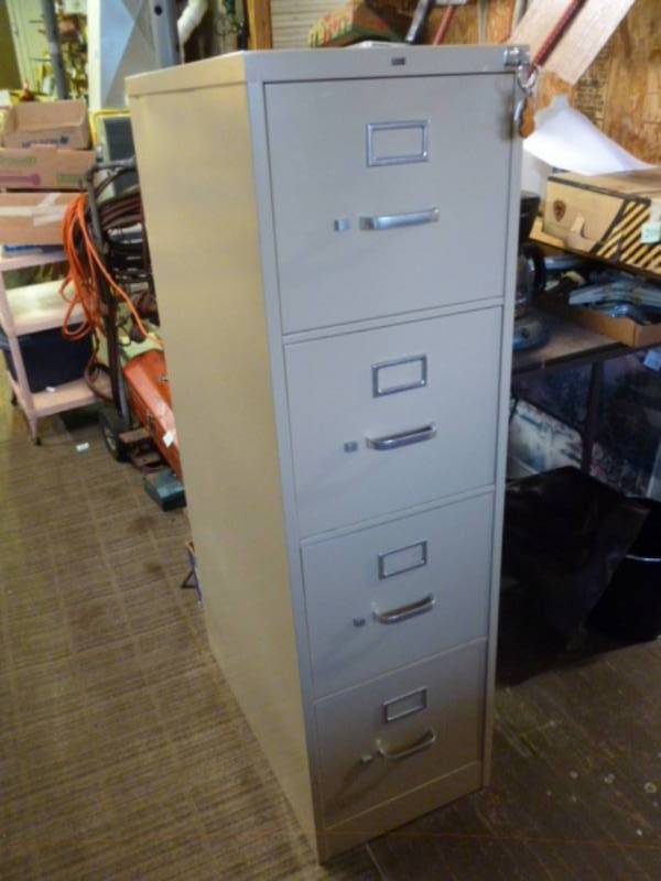 lot 33 image: File Cabinet