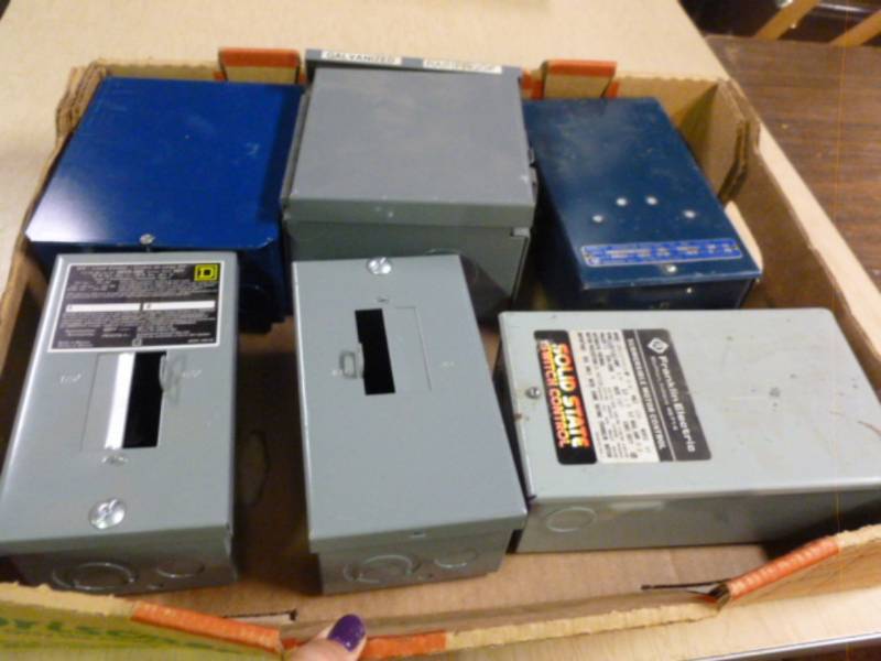 lot 60 image: Control Boxes