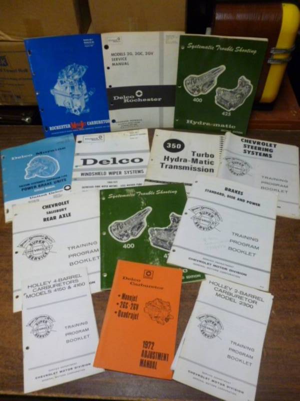 lot 63 image: Vintage Manuals
