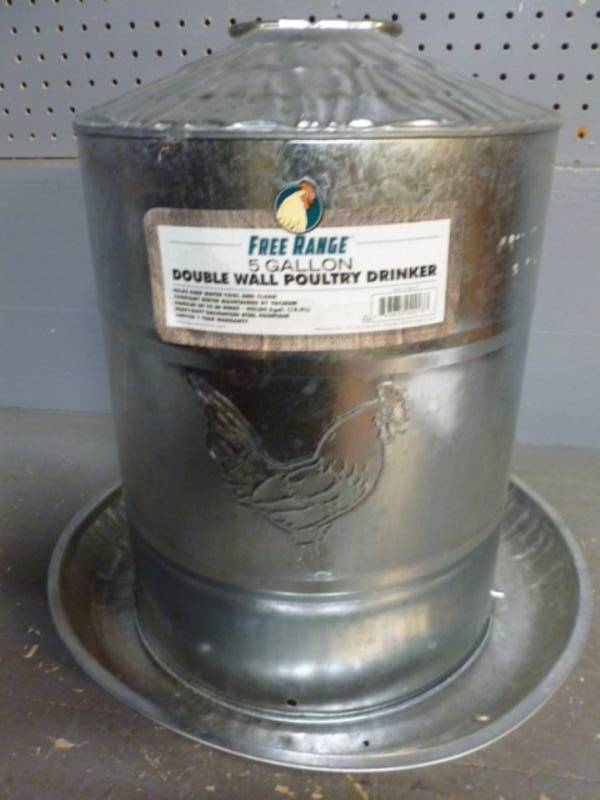 lot 127 image: New Chicken Waterer