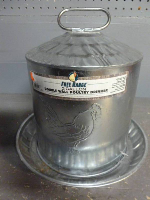 lot 130 image: New Chicken Waterer