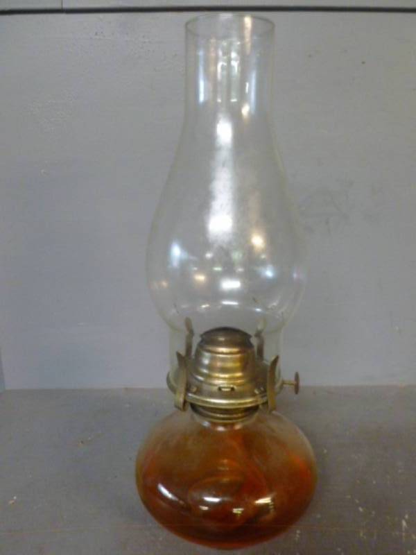 lot 163 image: Oil Lamp