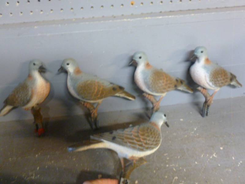 lot 202 image: Dove Decoys