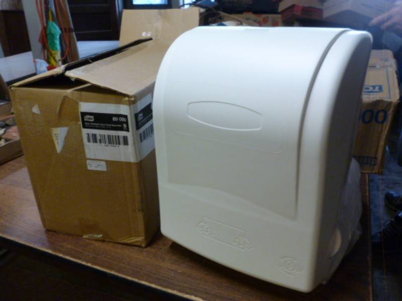 lot 210 image: New Hand Towel Dispenser