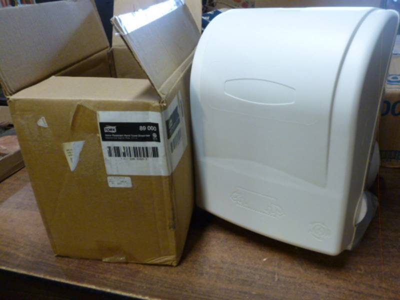 lot 211 image: New Hand Towel Dispenser